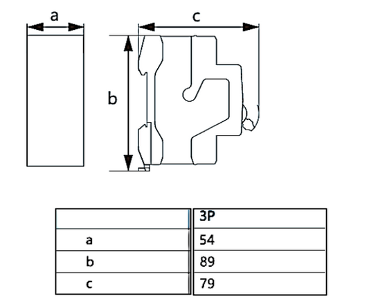 Interruptor Termomagnético CHINT NBP-63R 4P 10A 15kA – Código 07030410CH