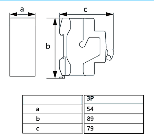 Interruptor Termomagnético CHINT NBP-63R 4P 16A 15kA – Código 07030416CH