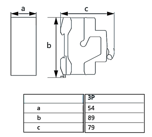 Interruptor Termomagnético CHINT NBP-63R 4P 25A 15kA – Código 07030425CH