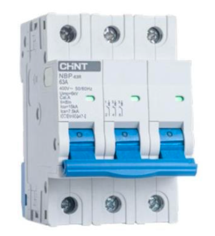 Interruptor Termomagnético CHINT NBP-63R 3P 32 A 15 kA – Código 07030332CH