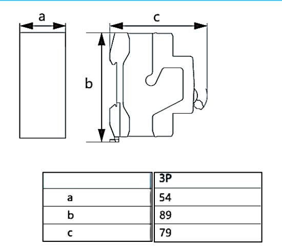 Interruptor Termomagnético CHINT NBP-63R 3P 32 A 15 kA – Código 07030332CH