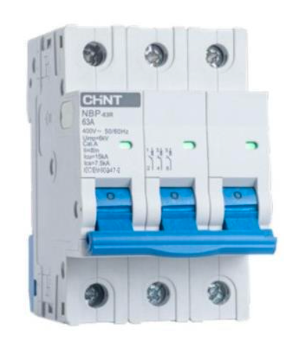 Interruptor Termomagnético CHINT NBP-63R 3P 40 A 15 kA – Código 07030340CH