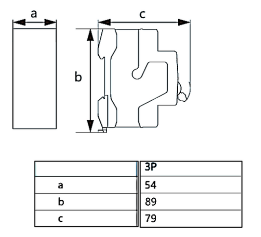Interruptor Termomagnético CHINT NBP-63R 3P 40 A 15 kA – Código 07030340CH