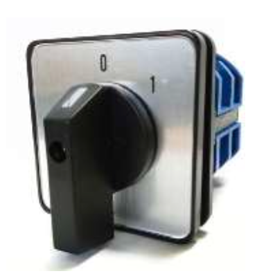 Seccionador Rotativo CHINT LW32-63/C08/4 4P 63A 2 Posiciones (0-1) – Código 170242636CH