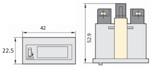 Horómetro Digital CHINT SC3L-5 42x22.5mm 9999h59min59s – Código 271134CH