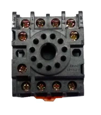 Pack 20 Base Zócalo CHINT CZF11A-E Tipo Undecal (11 Pines Circulares) para Temporizadores – Código 0530011CH