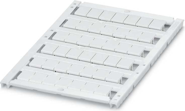 Marcador para bornes UCT-TM 8 – 8,2 mm, blanco, sin rotular 828740