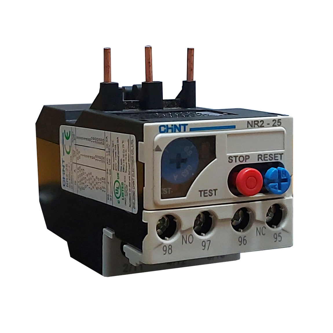 Relé Térmico CHINT NR2-25 (1,0–1,6 A)