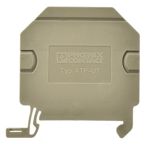 Placa separadora ATP-UT – para bornes UT, color gris