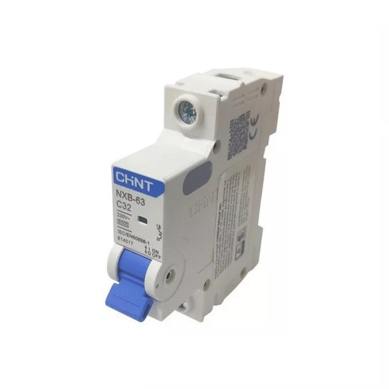 Interruptor Automático CHINT NXB-63 1P 25A 6kA Curva C con Certificación SEC – Código 070101025CH