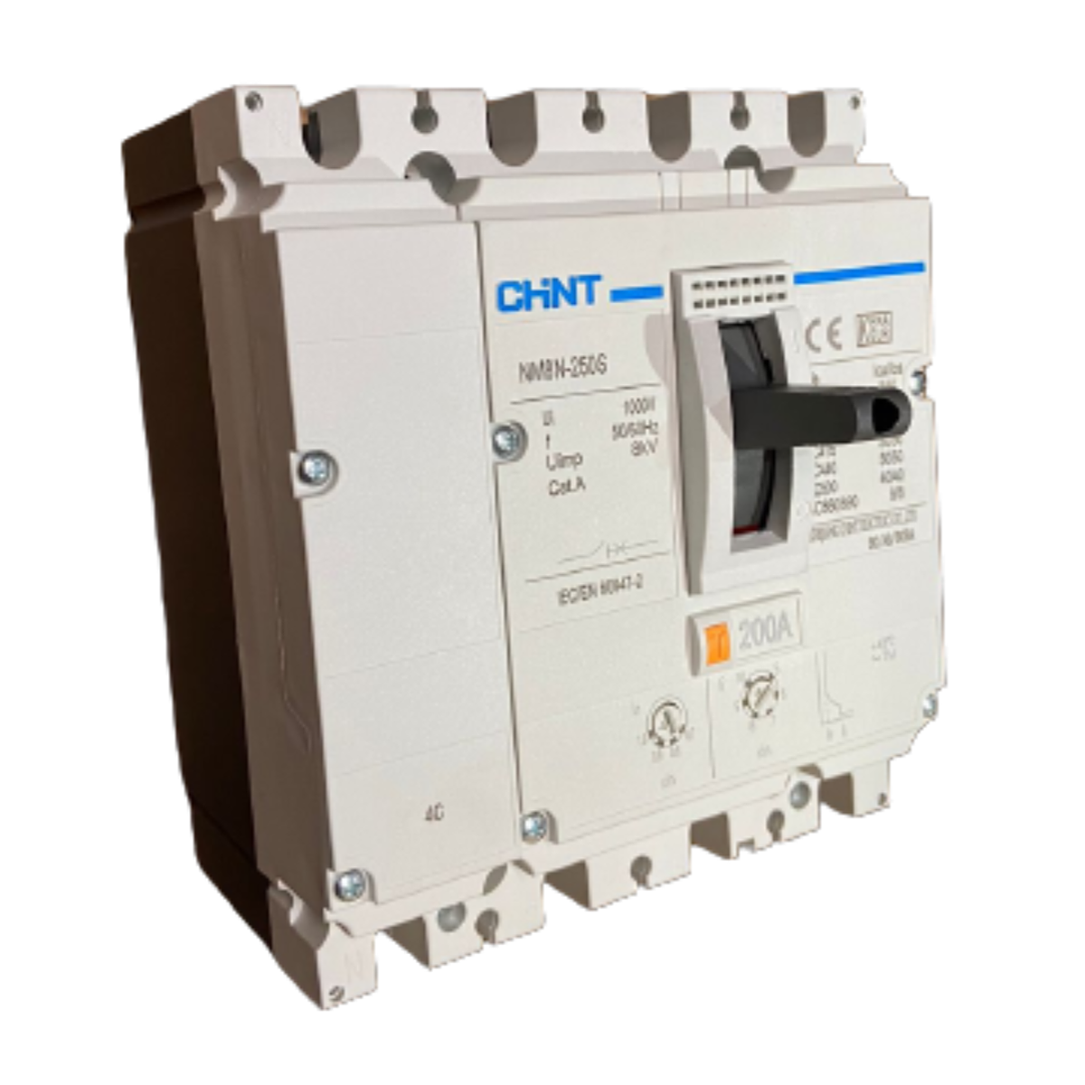 Interruptor Termomagnético CHINT NM8N 4P 500A 50kA 415V – Código 07024040500CH