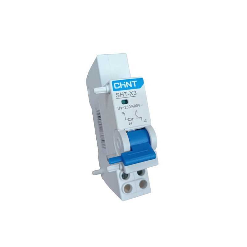 Bobina de Disparo CHINT SHT‑X3 para Interruptor NXB‑125 230/400 V AC – Código 070500506CH