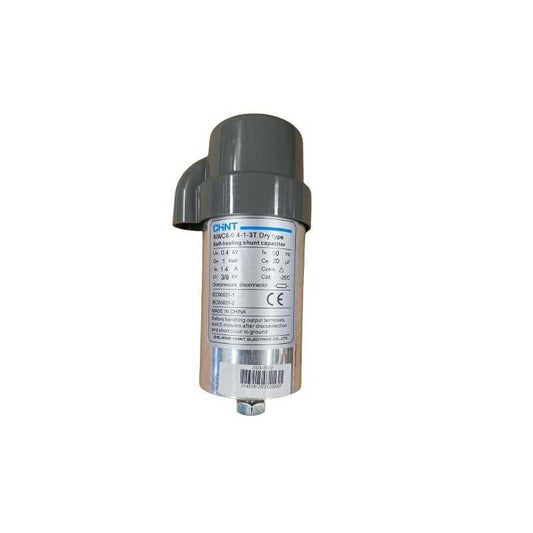 Condensador trifásico seco tipo botella CHINT NWC6 3 kVAr 400 V 50 Hz – Código 1502040030CH
