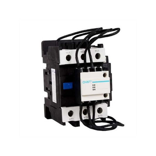 Contactor CHINT FP – 20 kVAR, 3 polos + 1NA + 1NC, 380 V (40 °C), bobina 220 V AC