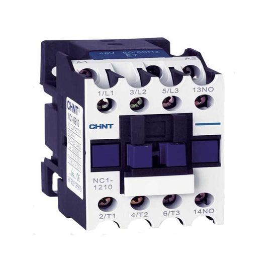 Contactor NC1, 12A, 3P+1NA; 5.5KW (AC3/380V), control 220 Vac - 03010128010CH