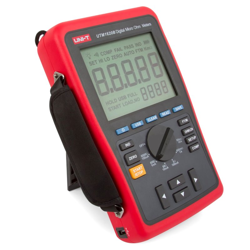 Arriendo Micro-óhmetro Digital de Alta Precisión UNI-T UT620B (10A / 1 µΩ)