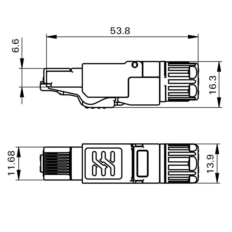 IE-PS-RJ45-FH-180-A-1.1-CG - 2703440000
