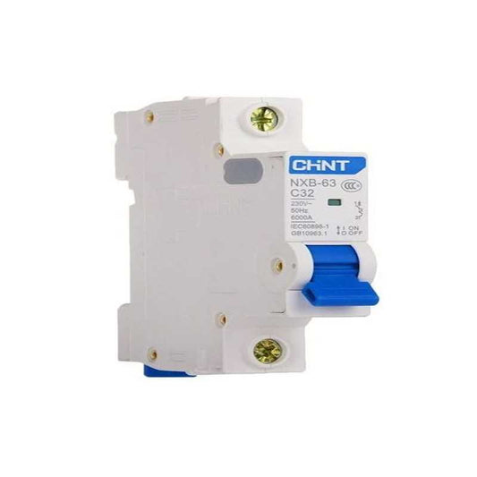 Interruptor Termomagnético CHINT NXB-63H 1P 25A 10kA Curva C – Código 07031125CH