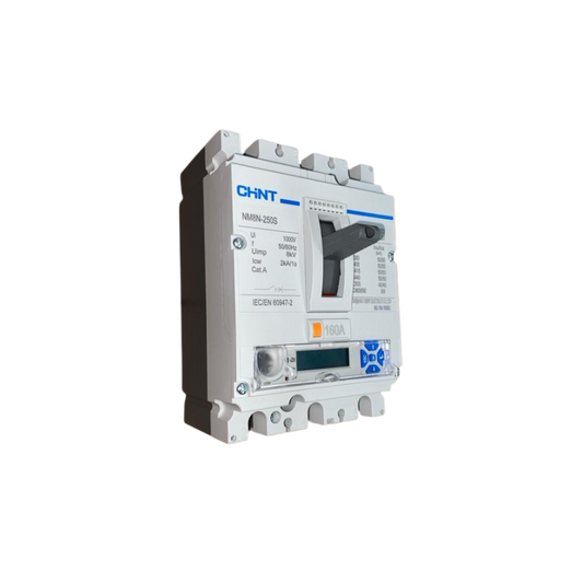Interruptor Electrónico CHINT NM8N-250S 3P 160A 415V 50 kA – Código 070273030160CH