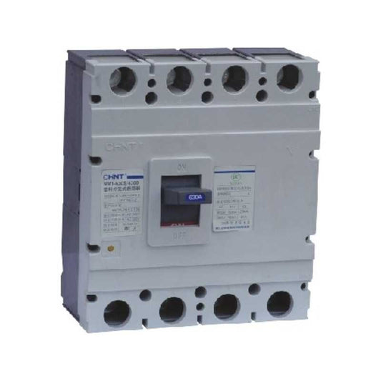 Interruptor caja moldeada CHINT NM1‑630S/4300 4P 630 A 35 kA 690 V – Código 0721445263CH