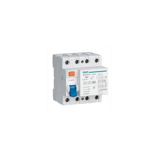 Interruptor Diferencial CHINT NL210 4P 63A 30mA Tipo B – Código 0702463030CH