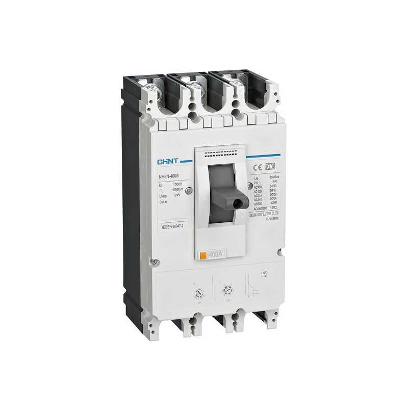 Interruptor Electrónico CHINT NM8N-400S 3P 400A 415V 70kA 0.4–1In – Código 070273040400CH