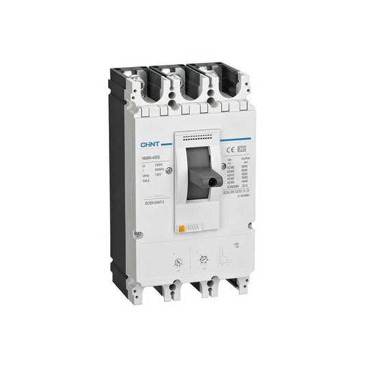 Interruptor Electrónico CHINT NM8N-400S 3P 400A 415V 70kA 0.4–1In – Código 070273040400CH