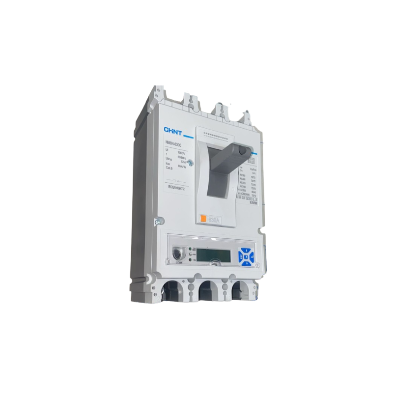 Interruptor de Caja Moldeada CHINT NM8N-630Q 3P 252–630A 70kA 415V – Código 070273030630CH