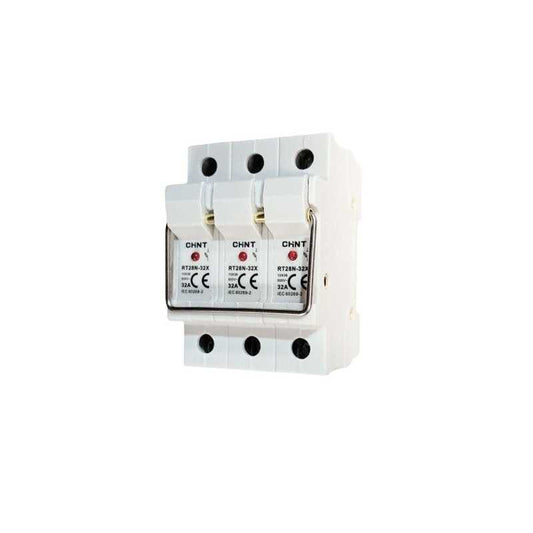 Seccionador Fusible CHINT 3P 32A 400V 10x38mm con LED – Modelo 1903313CH