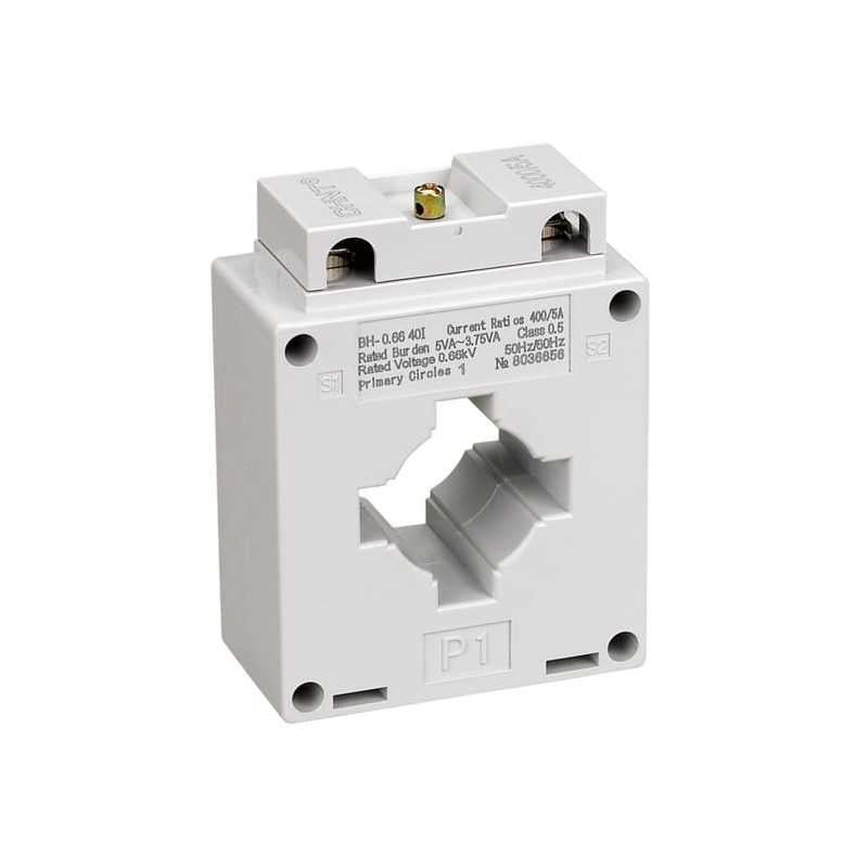 Transformador de Corriente CHINT BH‑0.66 40I 300/5 A Clase 0.5S – Código 2901035CH