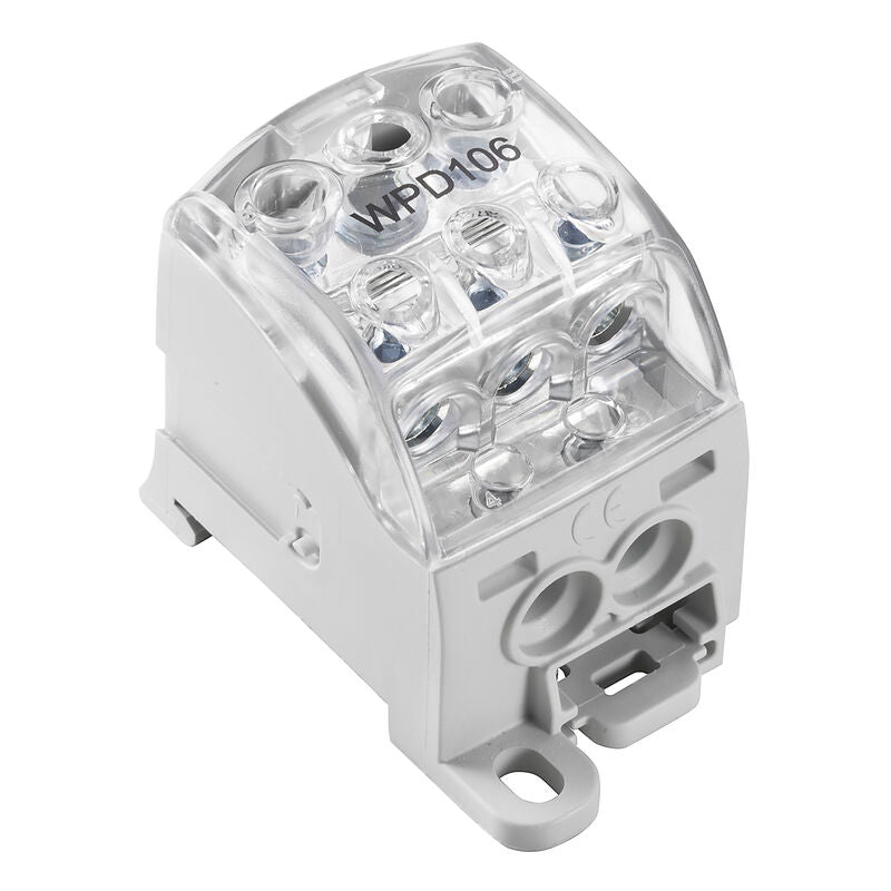 DISTRIBUIDOR WPD 106 1X70/2X25+3X16 GY GRIS CLARO - 1562210000