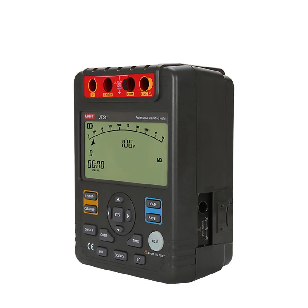 Medidor de resistencia de aislamiento digital UNI‑T UT511 / UT‑511 – Código 2715014UT