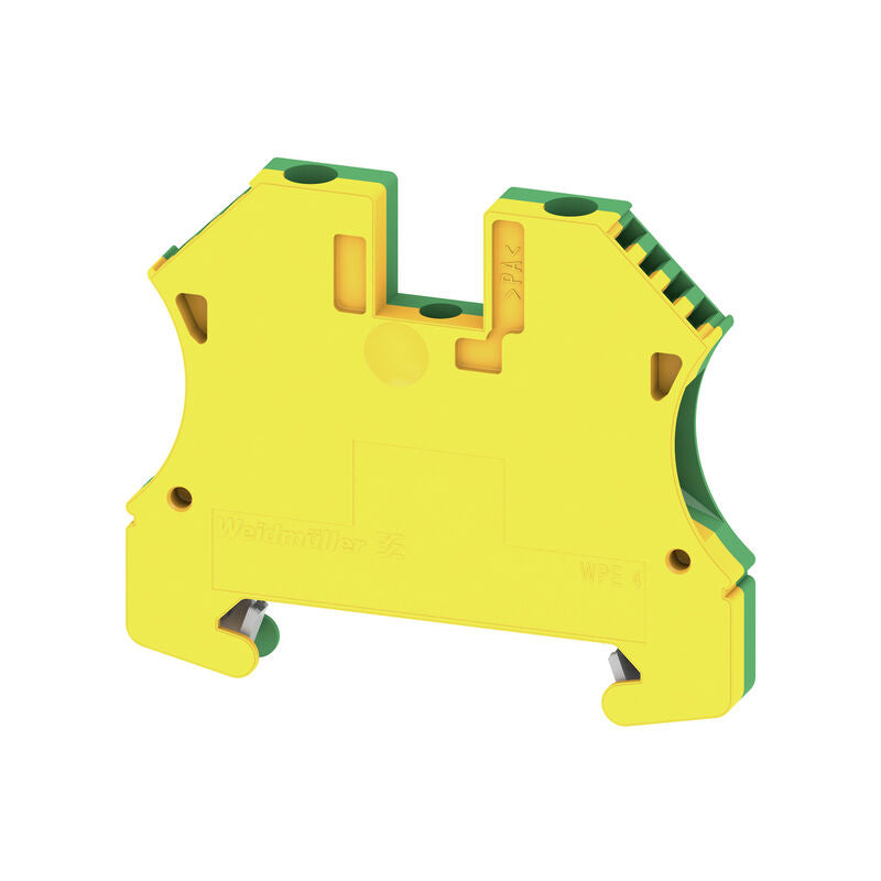 BORNE CONEXION POR TORNILLO WPE 4MM VERDE/AMAR - 1010100000