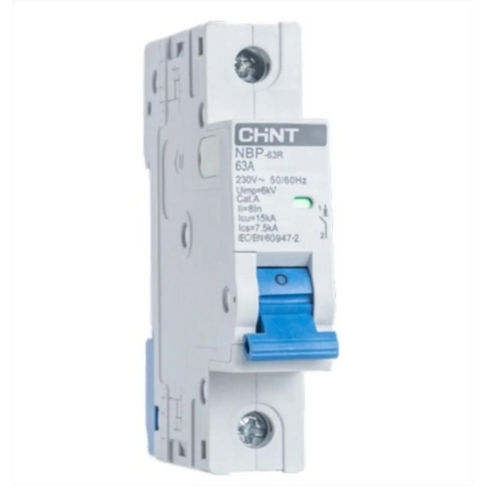 Interruptor Termomagnético CHINT 1P 20A 15kA Curva C – Código 07030120CH