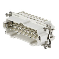 CONECTOR HDC HE 16 MS 16 POLOS MACHO 16A TIPO TORNILLO - 1207500000