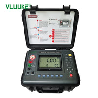 Arriendo Probador Digital de Resistencia de Aislamiento de Alta Tensión VLUUKE KD2677E (Megóhmetro 5 kV)