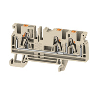 BORNE PUSH IN 4MM A3C BEIGE - 2051240000