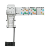 CONECTOR MACHO IDC RJ45, CAT.6A, 8 NUCLEOS, 4 NUCLEOS - 1963600000