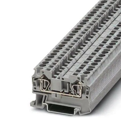 Borne de paso ST 4, gris, 800 V, 32 A, conexión por resorte