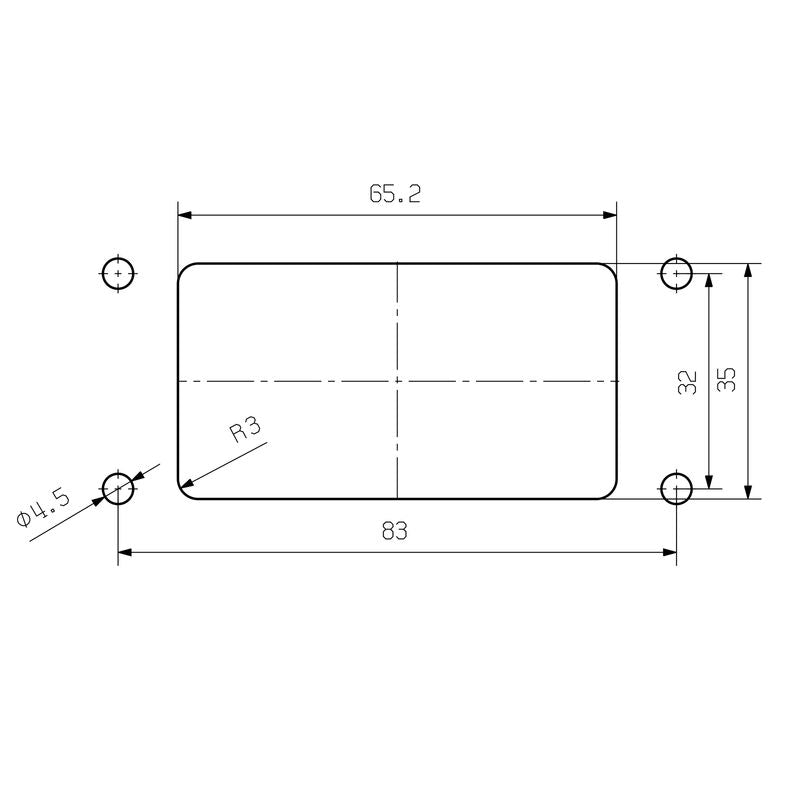 BASE HDC 10B ALU - 1206100000