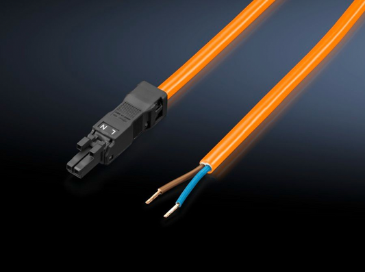 Cable de Conexión Rittal SZ 2500.420 2 Polos 100–240 V AC 3 m – Código SZ2500.420