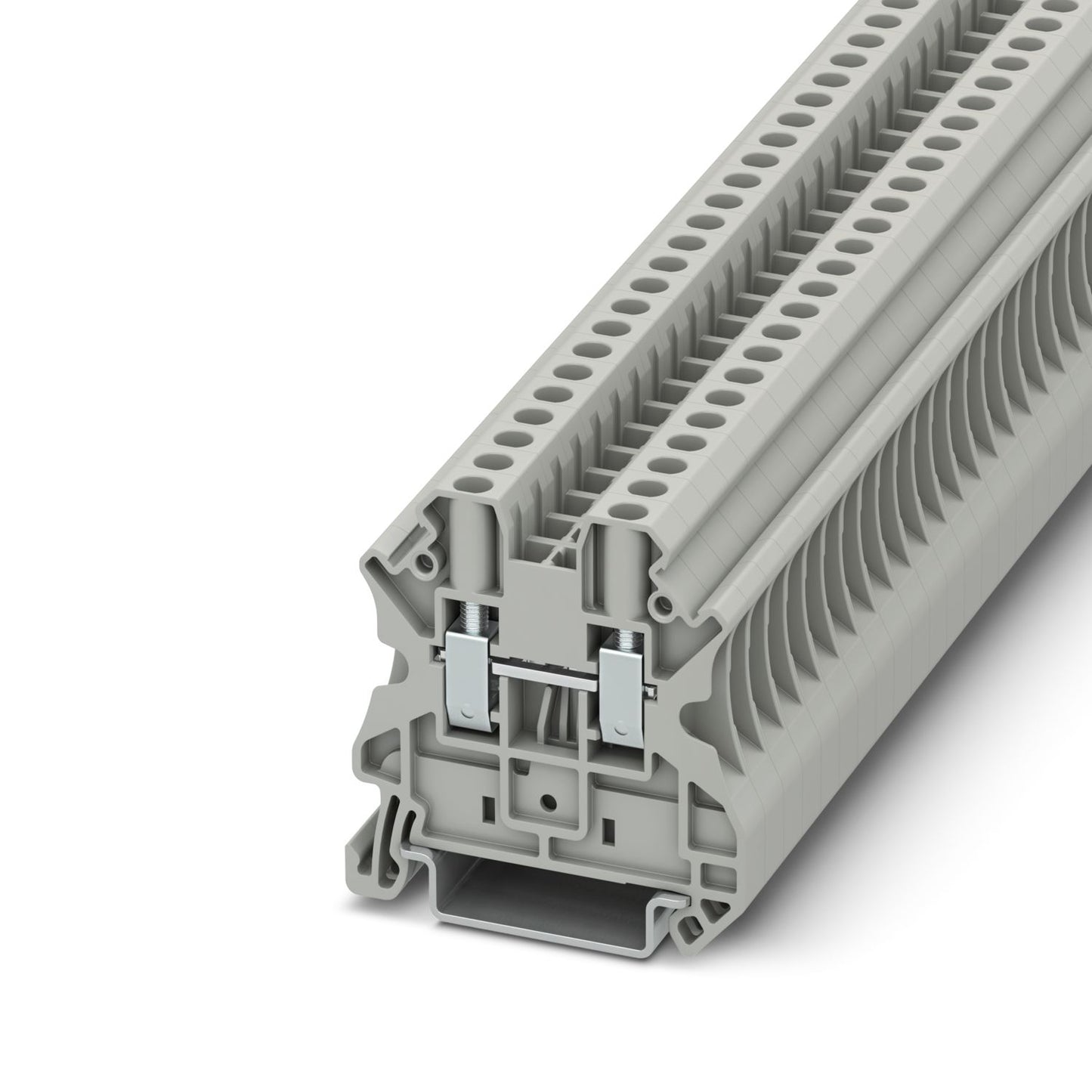 Borne de paso UT 4 – Conexión por tornillo, 32 A, 1000 V, 4 mm² - 3044102