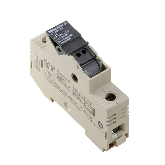 BORNE PORTA FUSIBLE WSI 25/1 10X38 1KV BEIGE - 1137790000