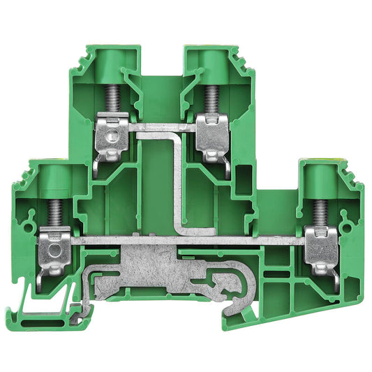 BORNE CONEXION POR TORNILLO 2 PISOS WDK 10MM VERDE/AMARILLO - 1415470000