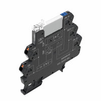RELE CON BASE TRP 24VDC 1CO 6A PULSADOR NO - 2618000000