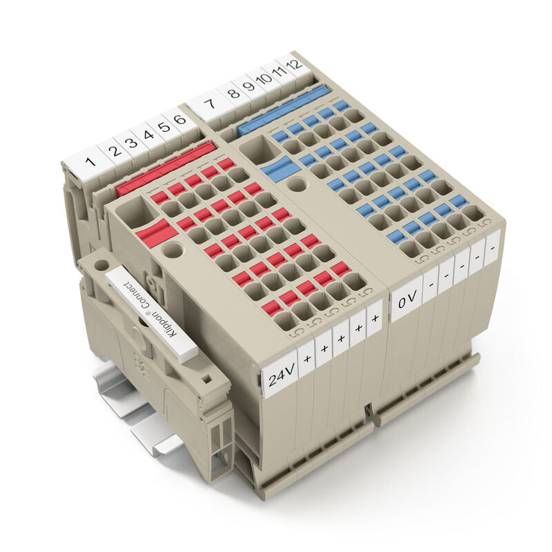 BORNE DE DISTRIBUCION PUSH IN AAP12 2.5MM LI BL BEIGE - 1988100000