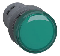 Luz piloto compacta 22 mm, plástico redondo LED integrado 220 V AC verde - 3SB7216-6AA40-1AA0