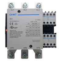 Contactor CHINT NC2-400 – 400 A, 3 polos (3NO), 200 kW (AC-3/380 V), bobina 220 V AC