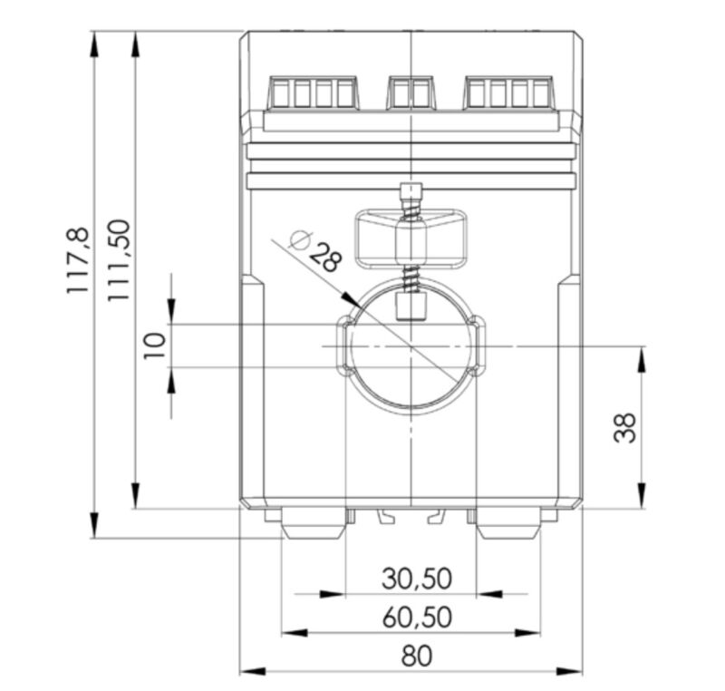 CONVERTIDOR DE CORRIENTE CMA-3151-100-AO-24DC-05 - 1531940000