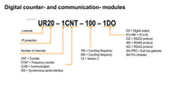 Modulo de E/S remoto, IP20, Señales digitales, Entrada, Cone - 1315570000